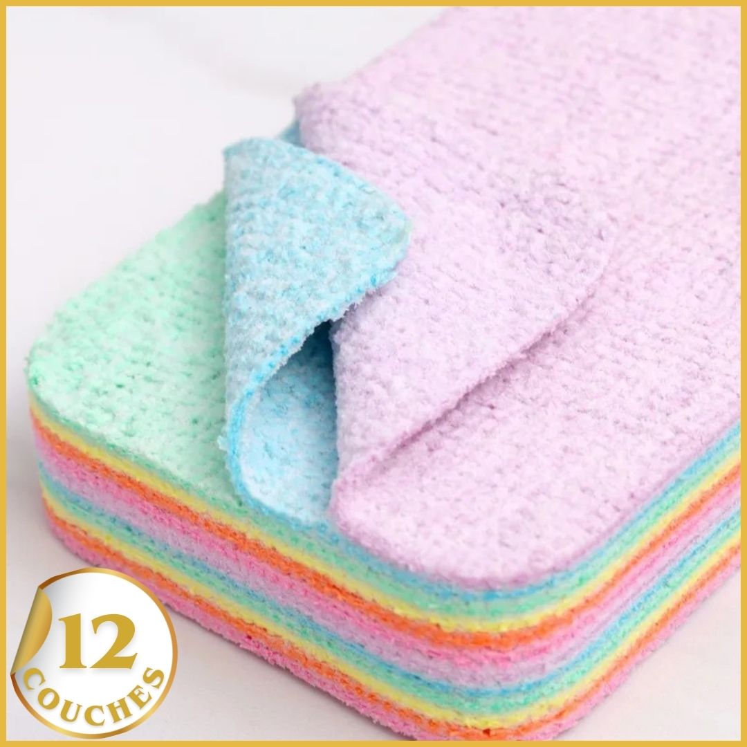 Eponge Lavable Multicouche
