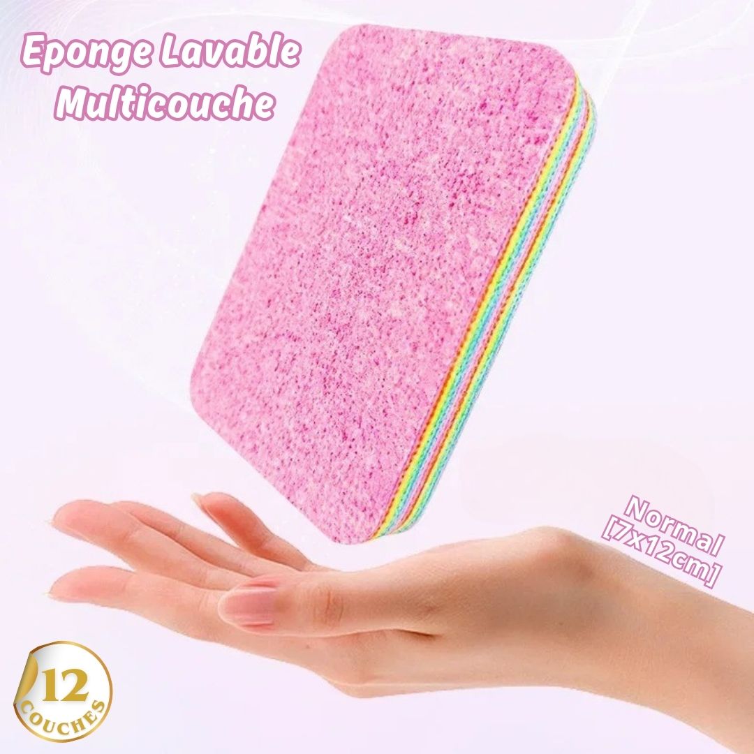 Eponge Lavable Multicouche