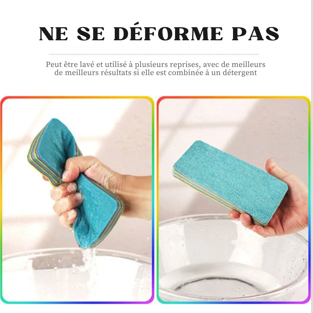 Eponge Lavable Multicouche