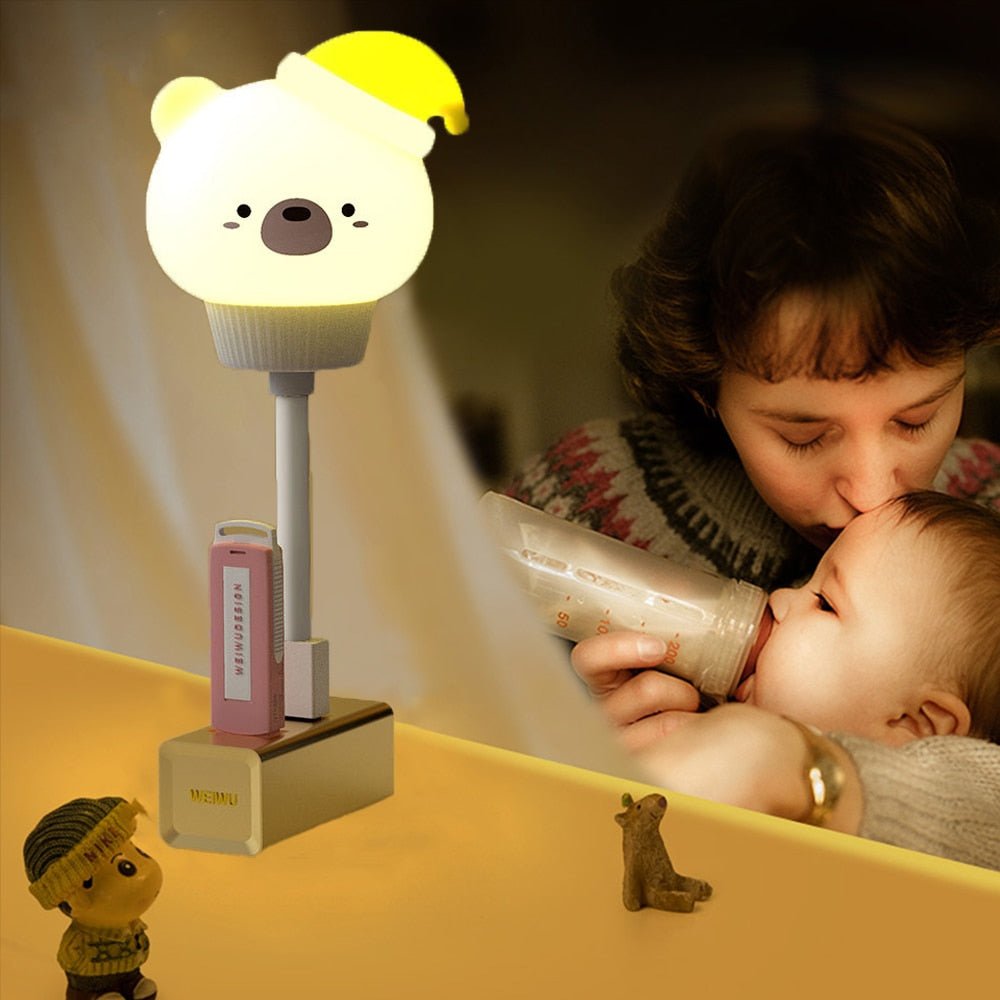 LOT DE 2 Veilleuses tactile à LED | Touch-Night Lamp™ - Bébé Diana