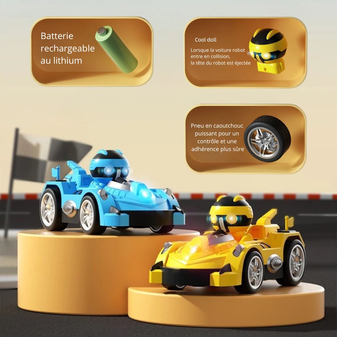 Voiture Robot Éjectable - CAR CRASH
