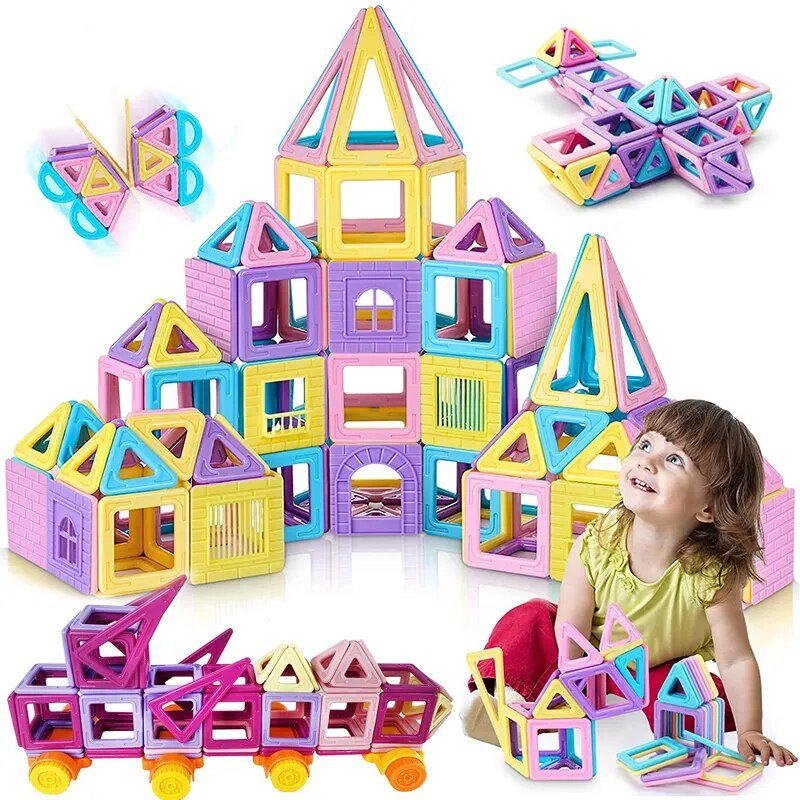 BLOCS MAGNETIQUES POUR ENFANTS | MAGNETS TOYS - Bébé Diana