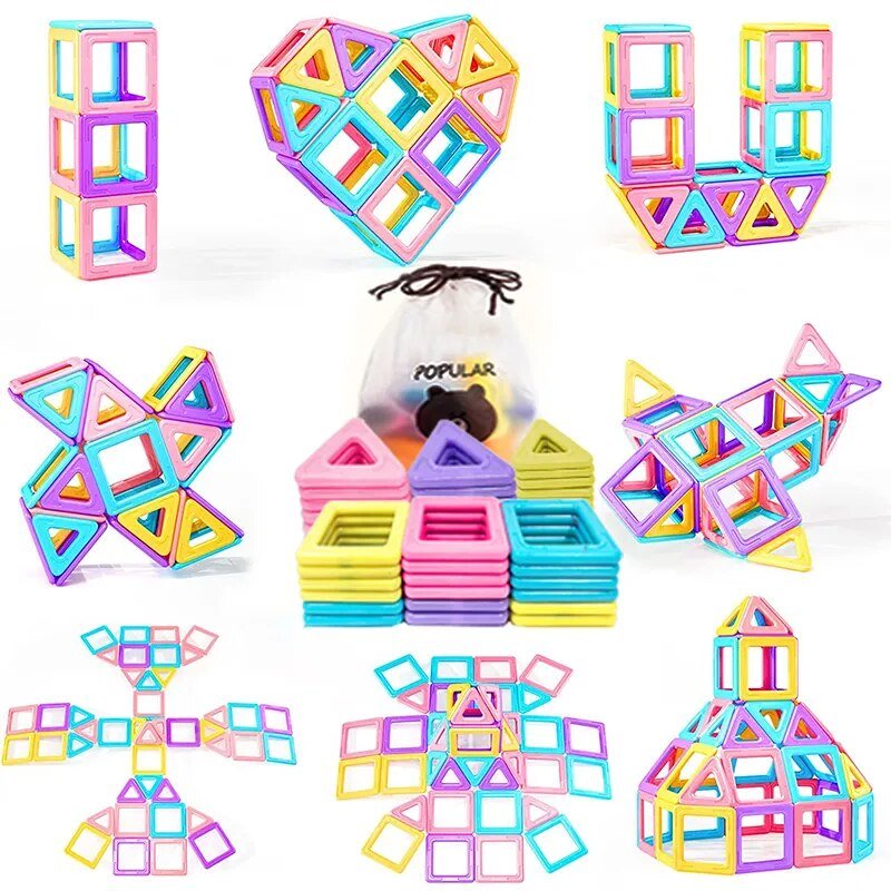BLOCS MAGNETIQUES POUR ENFANTS | MAGNETS TOYS - Bébé Diana