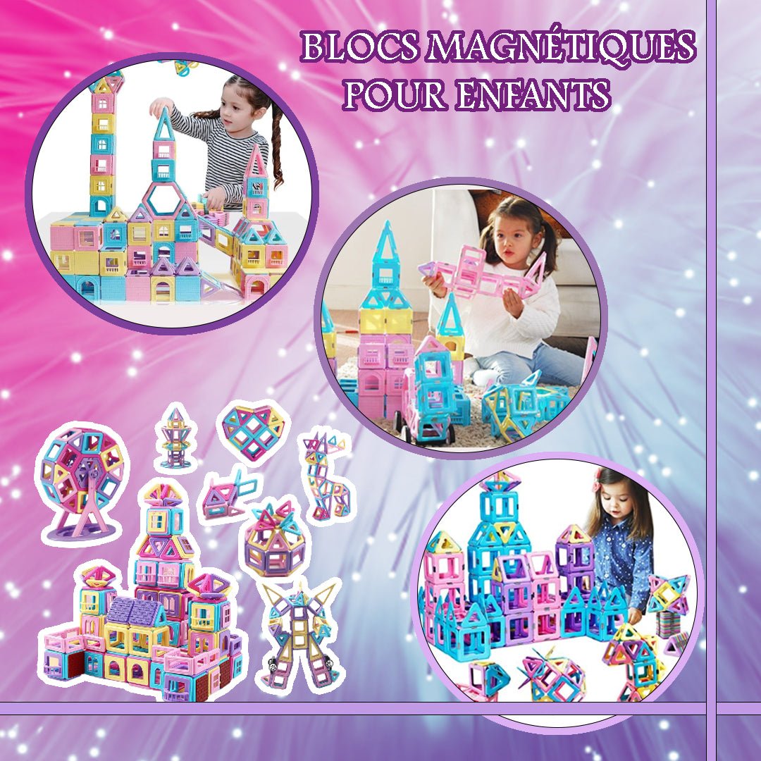 BLOCS MAGNETIQUES POUR ENFANTS | MAGNETS TOYS - Bébé Diana