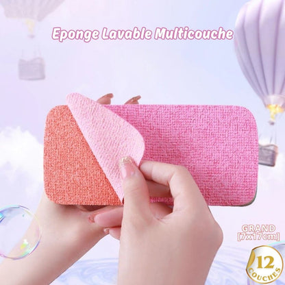 Eponge Lavable Multicouche